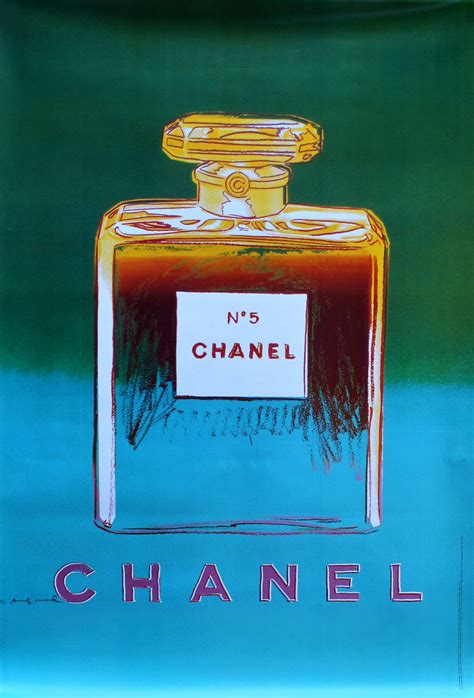 andy warhol serigrafie chanel n 5|Chanel 5 Andy Warhol.